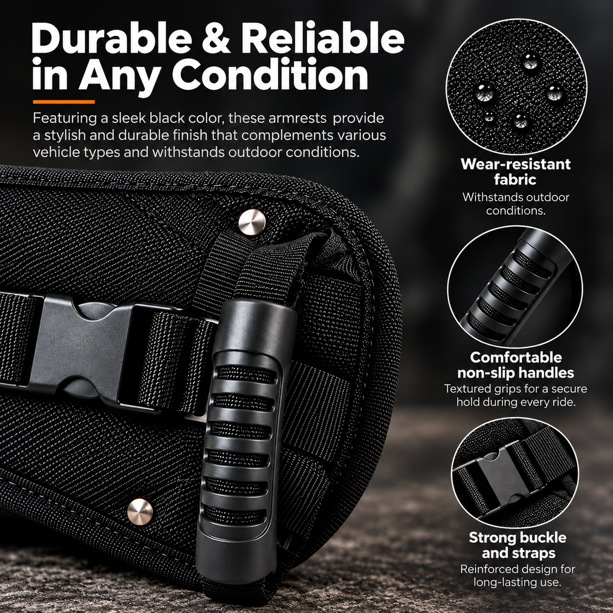 Motorcycle Passenger Grip Belt